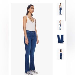 MOTHER Jeans The runaway step fray groovy